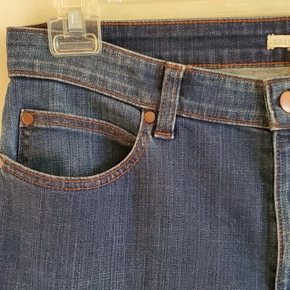 NEW Eileen Fisher 'Agind' Blue Ankle Boot Jeans - Picture 4 of 9